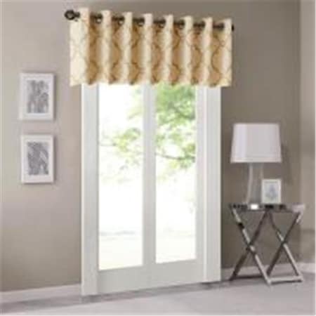 Madison Park Madison Park MP41-3601 Saratoga Fretwork Print Valance MP41-3601